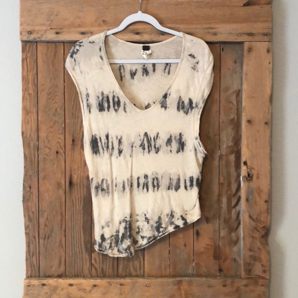 We The Free Casual Tie Die Top